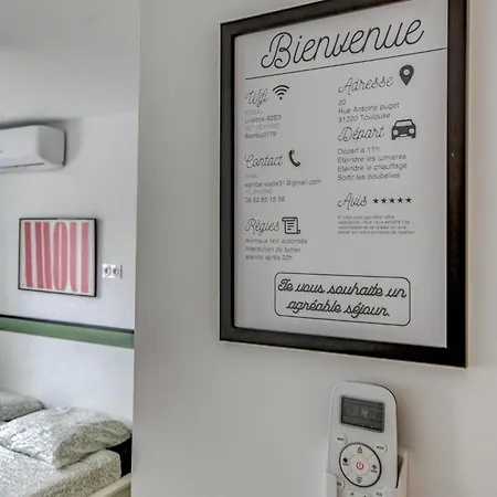 Apartment Les Cactus Bleus 35m2 , Quartier Des Minimes *